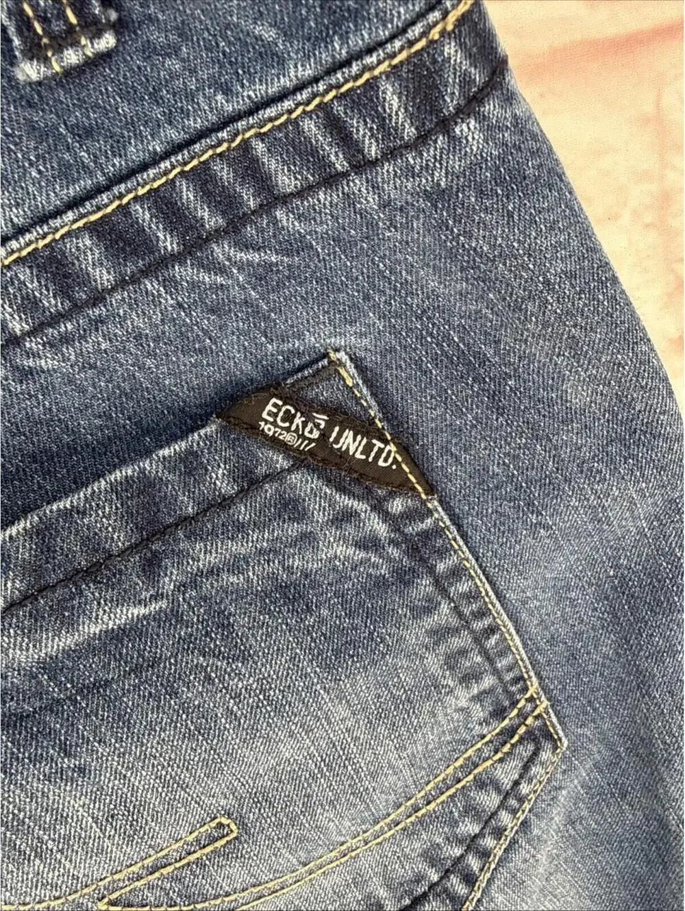 Men’s Ecko Unltd. Relaxed Fit 44 X 32 Blue Demin  Jeans